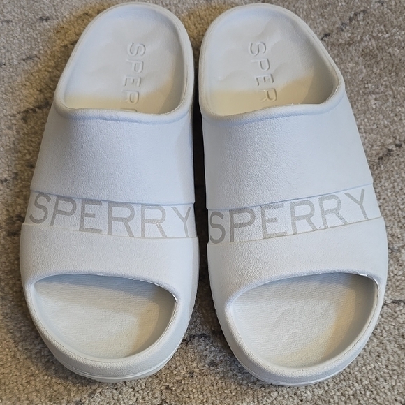 Sperry Shoes - Sperry Women's White Slide Sandals